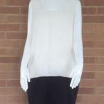 Apostrophe  Black & White Sleeveless Sheath Dress SIZE XL – Colorblock Office Photo 1