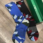 Bombas  Snowflake Calf Sock size Large Gift Box 4 pack Photo 2