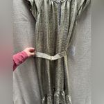 Bishop and Young  ALESSIA dress metallic fabric glam gold size S NWT Photo 7