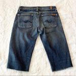 7 For All Mankind 7FAMK Roxanne Cut Off Jeans Bermuda Shorts Size 26 Photo 2