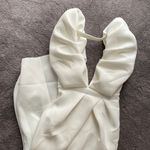 Puff Sleeve Gown White Photo 3