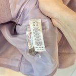 Topshop Ovoid Sleeve Belted Shacket Peacoat in Lilac Size 10 NWT Photo 7