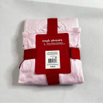 Simple Pleasures Pajama Set With Headband Size Large Cat Print Pink Magenta Pant Photo 2