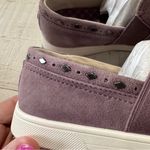 Spenco Santa Barbara Rivet NEW size 5.5 Elderberry Suede Sip On Loafer Sneaker Purple Photo 3