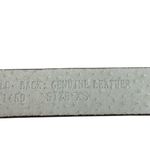 White House | Black Market Leather Classic Adjustable Waist Metal Handwear Belt OS Photo 7