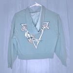 O'Neill VINTAGE 90’s  Women’s Pullover Crop Hoodie Photo 2