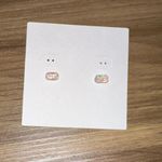 Handmade opal like Earrings Silver Photo 0