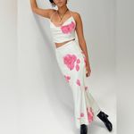 Princess Polly NWT  Karalle Skirt Set Cream / Pink Size 12 Photo 2