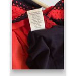 Croft & Barrow  Mock-Layer Print Cardigan Sz XL 3/4 Sleeves Navy Striped Tank NWT Photo 6