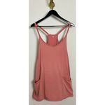 FREE PEOPLE Movement Hot Shot Mini Dress in Hibiscus Size Medium Pink Photo 2