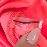 FP movement leggings coral neon pink orange high waisted petal pusher good karma Size XS Photo 4