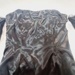 MORE TO COME Karina Puff Sleeve Dress in Black Medium Photo 4