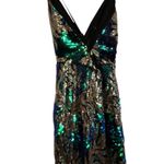 NWT Love and Other Things Multicolor Sequin Dress Photo 2