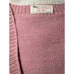 Vintage Y2K Women’s One Size Sweater Vest Pink Cottage‎ Grandmacore Knitted Photo 2