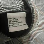 Nine West  Plaid gray whit red women's ankle  pants size large Photo 4