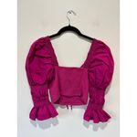 Urban Outfitters  Pink Smocked Top - Size Small - Cute! Photo 2