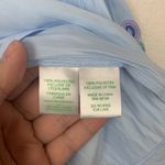 Lilly Pulitzer  womens xxs blue off shoulder top tassle fringe flaw cute beachy Photo 6