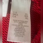 Liz Claiborne  Festive Red and White sweater Photo 6
