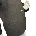 J.Crew Cardigan sweater Women’s Large Black Merino Wool Blend Oversized. Photo 4