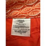 Old Navy  Pixie Womens Ankle Pants Size 4 Fish Print Orange Stretch NWT Preppy Photo 3