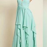 Ripple Mint Green Seafoam Ruffle Skirt V Photo 0