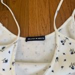 Brandy Melville cropped floral tank top Photo 2