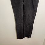 Madewell Cali Demi-Boot Jeans in Berkley Black Chewed-Hem 28 Photo 4