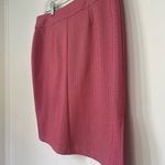 EXPRESS  NEW Red Herringbone Pencil Mini Skirt Holiday Festive Size 9/10 NWT Photo 8
