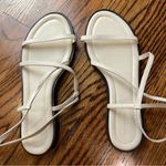 Reformation Ivory Strappy Sandals 9 Photo 0