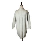 Elliatt Beige Vivid Powder Knit Open Front Long Line Knit Cardigan Sweater S Photo 5