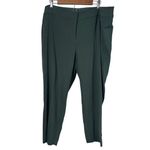 Lane Bryant The Allie Women 20W Green Dress Pants Business Casual Preppy Formal Photo 1