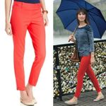 Maison Jules  Coral Slim Pencil Straight Ankle Zip Pants 6 Photo 1