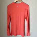 Free People Movement Peach Ribbed Long Sleeve Photo 7
