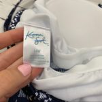 Kona Sol  Shirred Tankini Top Navy 14W Photo 5