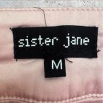 Sister Jane Anthropologie Starry Night Trouser‎ Pants Metallic Shimmer Sz M Black Size M Photo 5