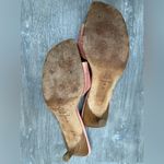 Isaac Mizrahi Floral Appliqué Spring Wicker Weave Pink Peach Sandals Size 6 Photo 14