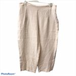 H & M Conscious 100% Silk Cropped Pants Pink Photo 0