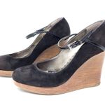 Juicy Couture  suede Mary Jane wedges, size 9, made in Italy Photo 2