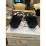 Steve Madden ballerina donna eco leather PIXEL black shoe woman Size 8 Photo 4