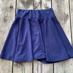 Textured Navy School Skirt Blue Size XS Photo 0