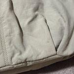 Serena & Lily Hobo Bag - Cream/Tan With Orange Handles Photo 2