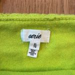 Aerie Tank Crochet Crop Top Neon Green Size XL Photo 5