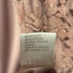 Tadashi Shoji  Floral Lace Illusion Sequin Knee Length Dress, Blush/Pink, Size 6 Photo 12