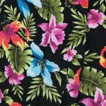 Vintage 90s Bentley Hawaiian Floral Print Skort Size M Photo 3