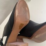 Madewell The Riley Convertible Black Leather Open Toe Heel Photo 5