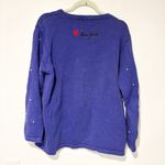 Storybook Knits Plus Size Pearl Blue New York Night Cardigan Granny Sweater 1X Photo 4