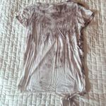 American Eagle Soft & Sexy Light Pink Tie Dye Side Tie Top Size XS Photo 1