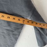 ALLSAINTS Charcoal Grey Oversized Distressed Zip Up Hoodie Sweatshirt Small Gray Photo 4