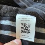 Kada Black and White Striped Pants Brief Size Medium Photo 8