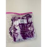 Just From Bali Purple Tie Dye Off Shoulder Bell Sleeve midi‎ Dress one size S ,M Photo 14